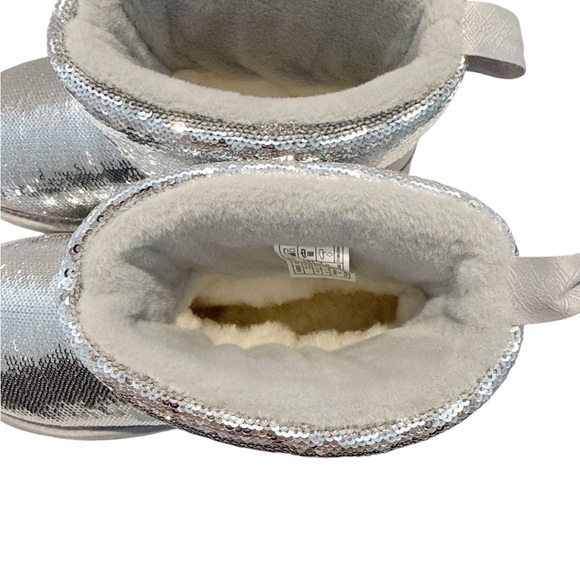 UGG Silver Sequin  Boots NWT - Picture 6 of 9